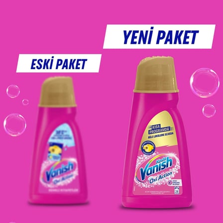 Vanish Renkliler İçin Sıvı Deterjan 1000 ml 