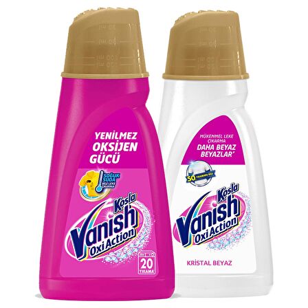 Vanish Karma Renkler İçin Sıvı Deterjan 2x1 lt 40 Yıkama 