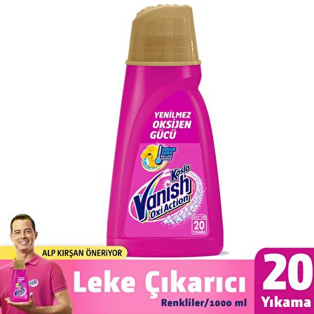 Vanish Karma Renkler İçin Sıvı Deterjan 2x1 lt 40 Yıkama 