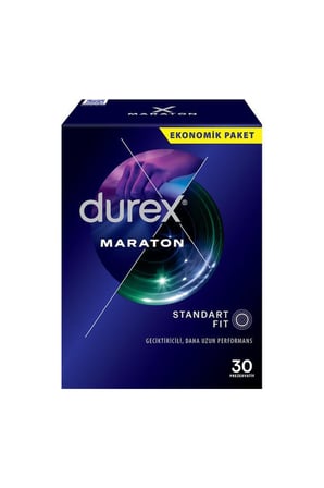 Durex Maraton 30'lu Geciktiricili Prezervatif