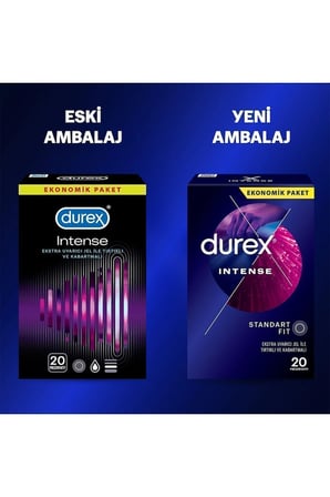 Maraton Geciktiricili + Intense Uyarıcı Jelli ve Tırtıklı Prezervatif 40'lı Avantaj Paketi (20+20)