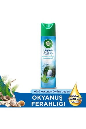 Aerosol Sprey Oda Kokusu Lavanta + Okyanus + Kiraz Çiçekleri 3x300 ml