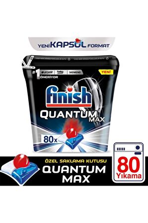 Finish Quantum Max 80 Yıkama Tablet Bulaşık Makinesi Deterjanı 80 Adet 