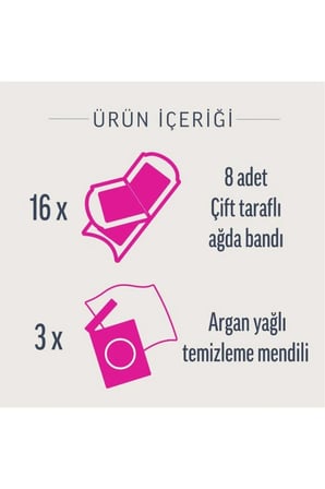 Pure Hipoalerjenik Sir Ağda Bandı Bikini & Koltuk Altı Bölgesi 16'lı