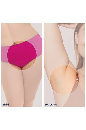 Pure Hipoalerjenik Sir Ağda Bandı Bikini & Koltuk Altı Bölgesi Hassas Ciltler 32'li (16'lı X 2 Adet)