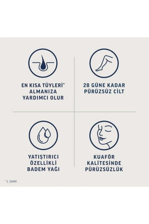 Professional Ağda Bandı Hassas Ciltler için Bacak & Vücut Bölgesi 40 Adet