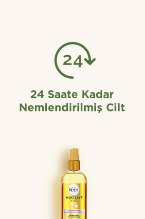 Veet Mucizevi Yağ - Çok Amaçlı Nemlendirici 100 ml + Veet Sir Ağda Bandı Süper Fırsat Bacak & Vücut Bölgesi - Hassas Ciltler 40lı