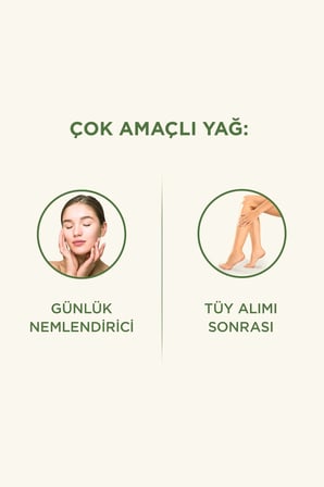 Mucizevi Yağ - Çok Amaçlı Nemlendirici 100 Ml +  sir ağda Bandı Bacak & Vücut Bölgesi - Has