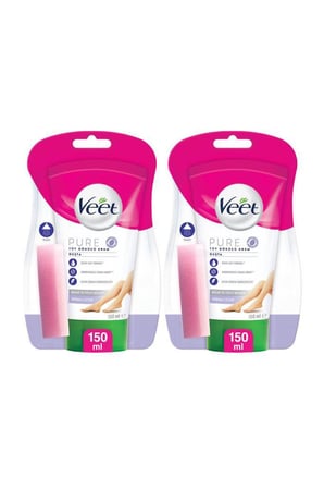 Veet Pure Duşta Tüy Dökücü Krem 2x150ml