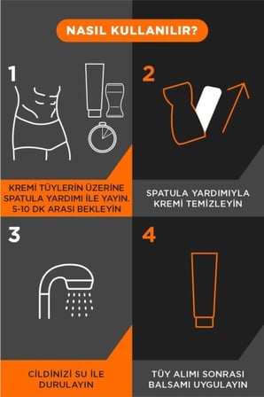 Özel Bölgeler İçin Tüy Dökücü Krem Seti 100&50 ml