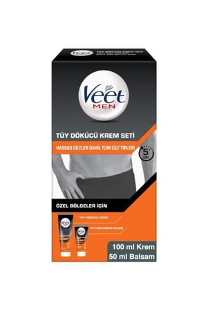 Özel Bölgeler İçin Tüy Dökücü Krem Seti 100&50 ml