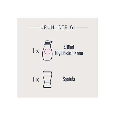 Veet Tüy Dökücü Krem Bacak ve Vucüt Bölgesi Professional Tüm Ciltler İçin 400 ml