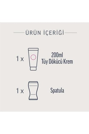 Pure 200ml Tüy Dökücü Krem Hassas Ciltler X 3