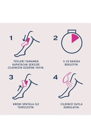 Pure Normal Ciltler Tüy Dökücü Krem Bacak ve Vücut 100 ml