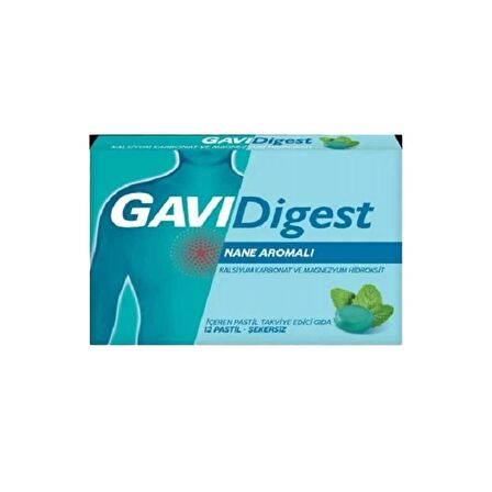 Gavidigest Nane Aromalı 12 Pastil