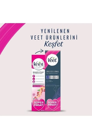 Professional Tüy Dökücü Krem Tüm Cilt Tipleri İçin 200 ml