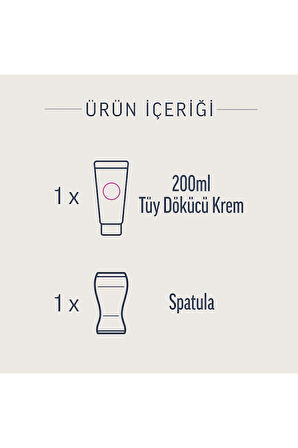 Veet Professional Tüy Dökücü Krem Tüm Cilt Tipleri İçin 200 ml