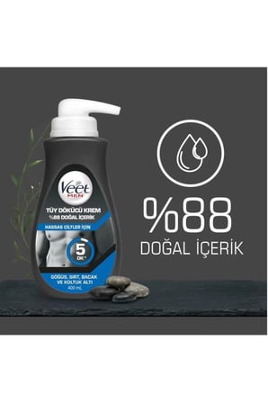 Hassas Ciltler Tüy Dökücü Krem 400 ML