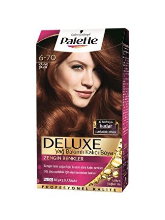 Palette Deluxe 6-70 Kahve Bakır