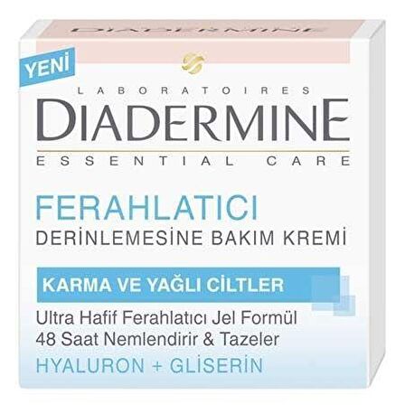 Diadermine Nemlendirici Yağlı Cilt için  Vücut Kremi 2x50 ml 