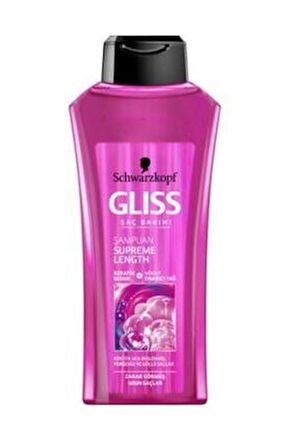 Gliss Şampuan 500 Ml Supreme Length Zarar Görmüş Uzun Saçlar