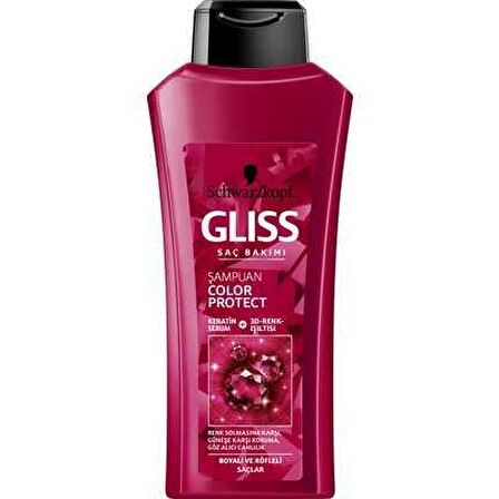 Gliss Color Protect Boyalı Saçlar İçin Renk Koruyucu Şampuan 525 ml