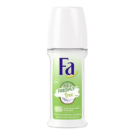 Fa Freshly Free Pudrasız Leke Yapmayan Roll-On Deodorant 50 ml