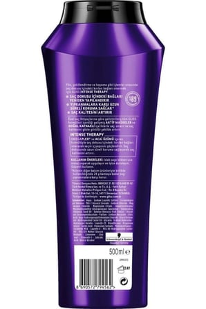 Intense Therapy Yeniden Yapılandırıcı Şampuan - Omega Plex Ve Acai Üzümü Ile 500 ml