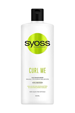 Syoss Curl Me Bukle Belirginleştirici Kıvırcık Saçlar İçin Saç Kremi 500 ml