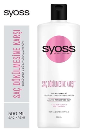 Saç Dökülmesine Karşı Saç Kremi 500 ml - Güçlü Besleyici Formül
