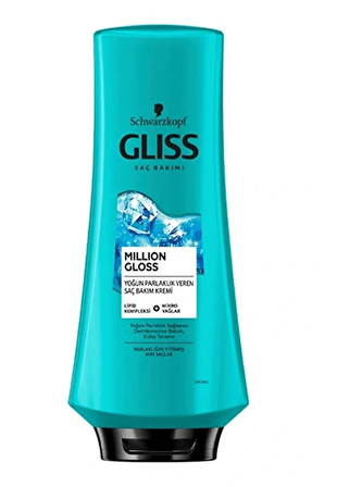 Gliss Million Gloss Parlaklığını Yitirmiş Mat Saçlar Saç Kremi 360ml