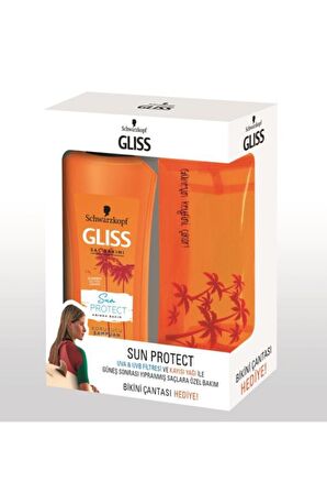 Gliss Sun Protect Yıpranmış Saçlar İçin Güneş Koruyucu Kayısı Yağlı Şampuan 525 ml