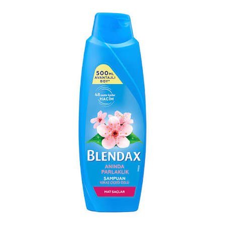 Blendax Mat Saçlar İçin Kiraz Çiçeği Özlü Şampuan 500 ml 4 lü