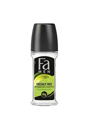 Fa Roll-On Men Freshly Free Mint&Bergamot 50ml Yeni