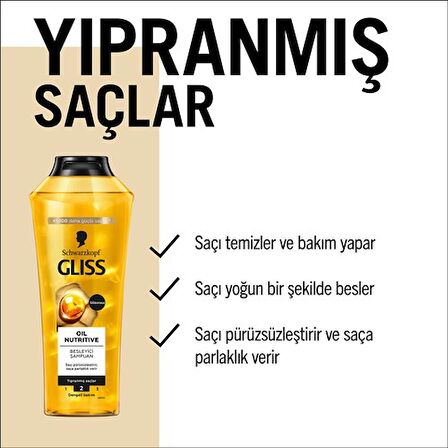 Gliss Oil Nutritive Şampuan 400 ML