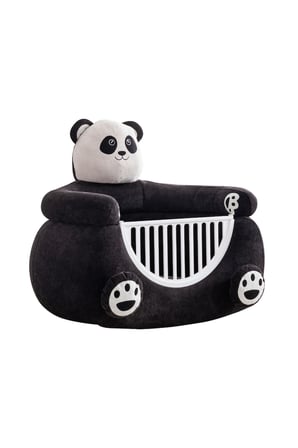 Beşik, Panda Peluş Kumaşlı Hayvan Figürlü Beşik