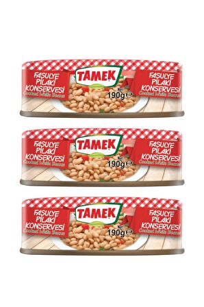 Tamek Fasulye Pilaki 190 Gr 3 Lü