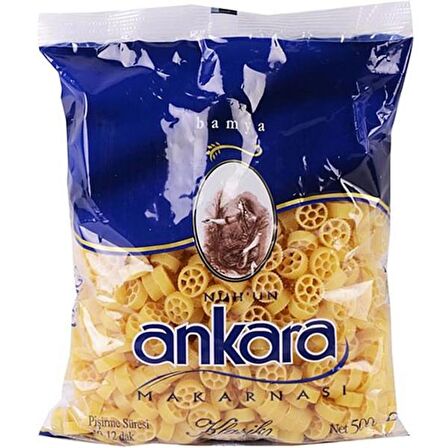 ANKARA MAKARNA BAMYA 500 GR X 20 ADET