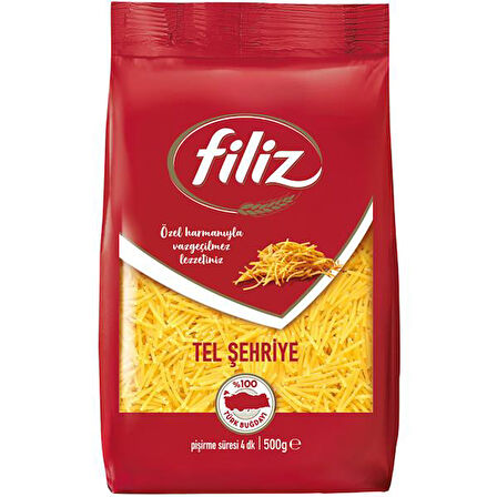 FİLİZ MAKARNA TEL ŞEHRİYE 500 GR X 20 ADET