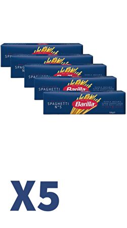 Barilla Makarna Spagetti 500 gr x 5 adet set