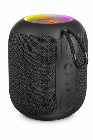 Jedel SA-147 RGB Işıklı Taşınabilir Bluetooth Hoparlör 5W Powerbank FM Radyo, USB/TF/AUX