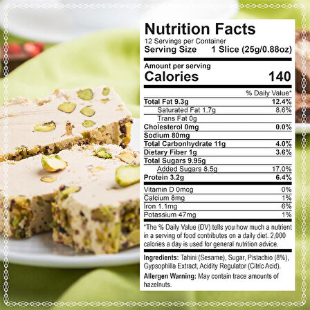 Abdurrahman Tatlıcı Tahin Helvası 300 Gr,Antepli