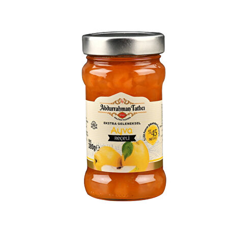 Abdurrahman Tatlıcı Ayva Reçeli 380 Gr Cam Kavanoz,Ayva