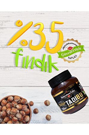 Abdurrahman Tatlıcı Tadıbu Bitter Kakaolu Fındık Ezmesi 330 Gr X 6 Adet