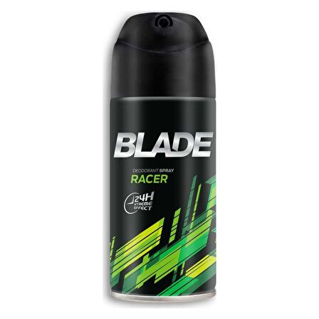 Blade Racer Pudrasız Leke Yapmayan Erkek Sprey Deodorant 150 ml