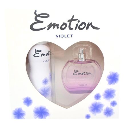 Emotion Violet Kadın Parfüm EDT 50ml + Deodorant 150ml