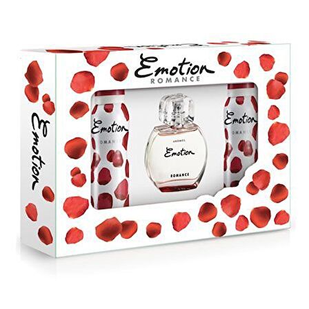 Emotion Romance Set 50 ml EDT + 2 X 150 ml Deoodorant