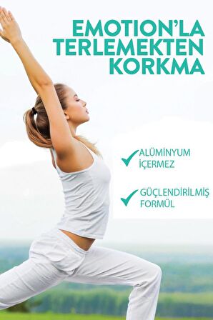 Emotion Aqua Kiss 3'lü Kadın Deodorant (3X150 ML)