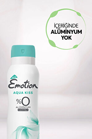 Aqua Kiss Kadın Deodorant 6x150ml