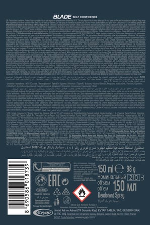 Blade İkili Etki – Fresh & Confidence 6x150 ml
